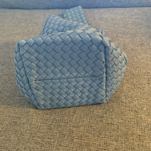 Naghedi Kyoto Grey Woven Clutch - Picture 3 of 4